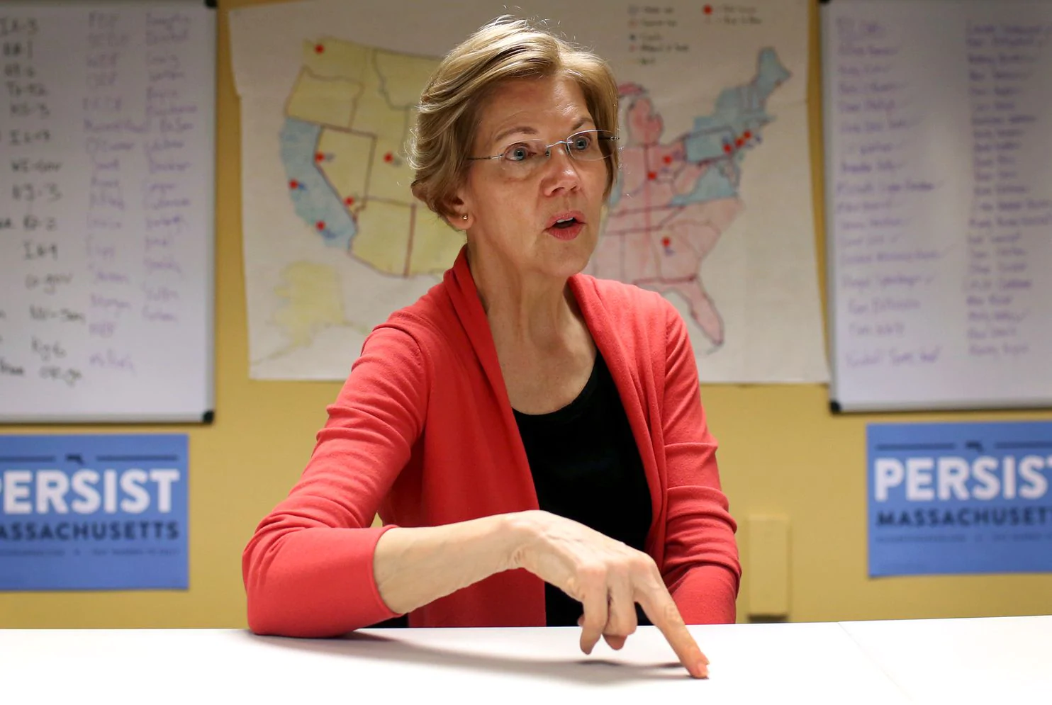 Presidential Candidate Elizabeth Warren Warns of Impending Economic Disaster