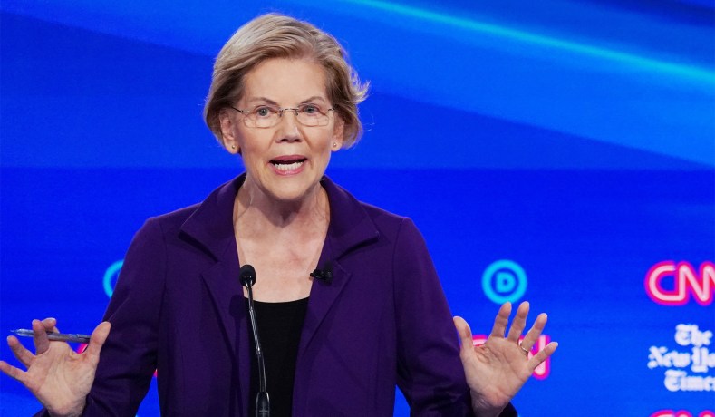 Elizabeth Warren’s Plans Would Cost $4.2 Trillion Per Year