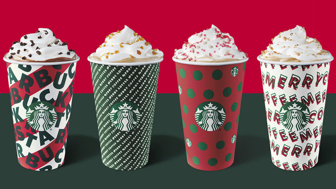 Holiday Cups Return at Starbucks This Week